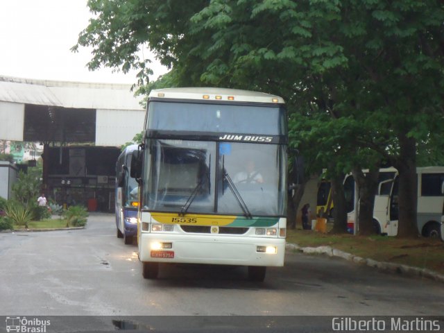 Empresa Gontijo de Transportes 15635 na cidade de Vitória, Espírito Santo, Brasil, por Gilberto Martins. Número da foto: #2227152.