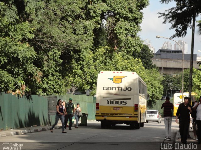 Empresa Gontijo de Transportes 11005 na cidade de São Paulo, São Paulo, Brasil, por Luiz Claudio . Número da foto: #1577104.
