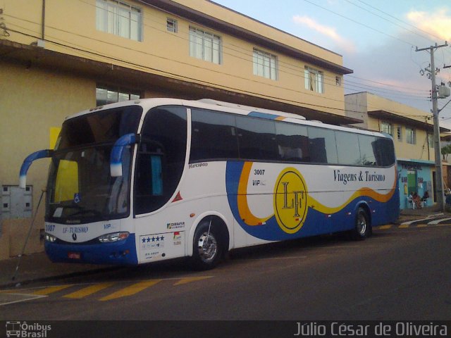 LF Viagens e Turismo 3007 na cidade de Telêmaco Borba, Paraná, Brasil, por Júlio César de Oliveira. ID da foto: 1576963.