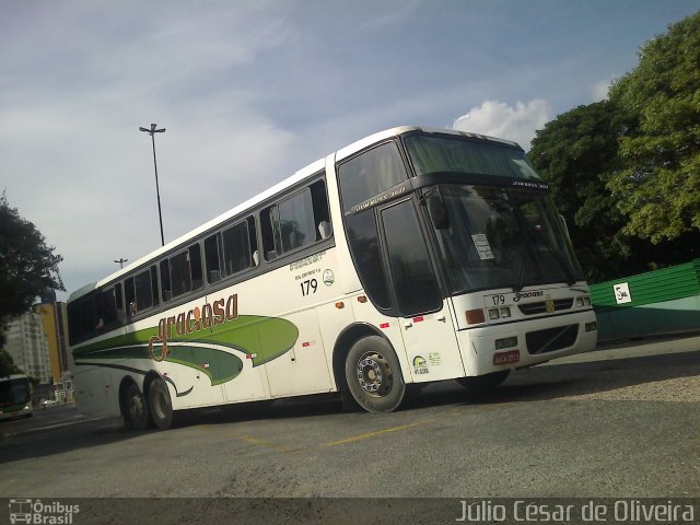 Viação Graciosa 179 na cidade de Curitiba, Paraná, Brasil, por Júlio César de Oliveira. ID da foto: 1576966.