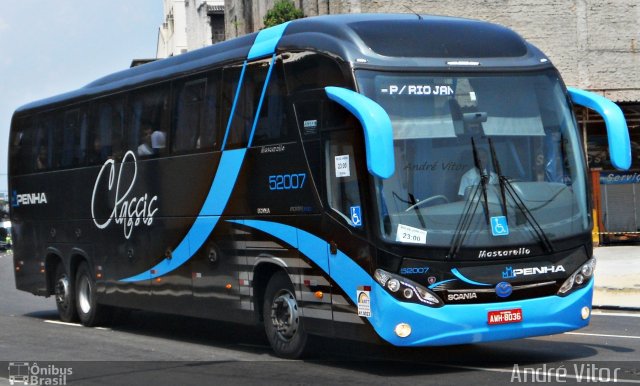 Empresa de Ônibus Nossa Senhora da Penha 52007 na cidade de Rio de Janeiro, Rio de Janeiro, Brasil, por André Vitor  Silva dos Santos. Número da foto: #1576698.