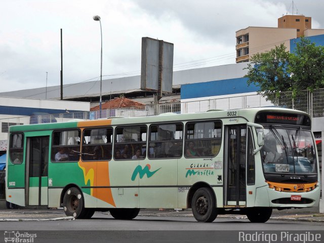 Empresa Circular de Marília 5032 na cidade de Marília, São Paulo, Brasil, por Rodrigo Piragibe. Número da foto: #1577553.