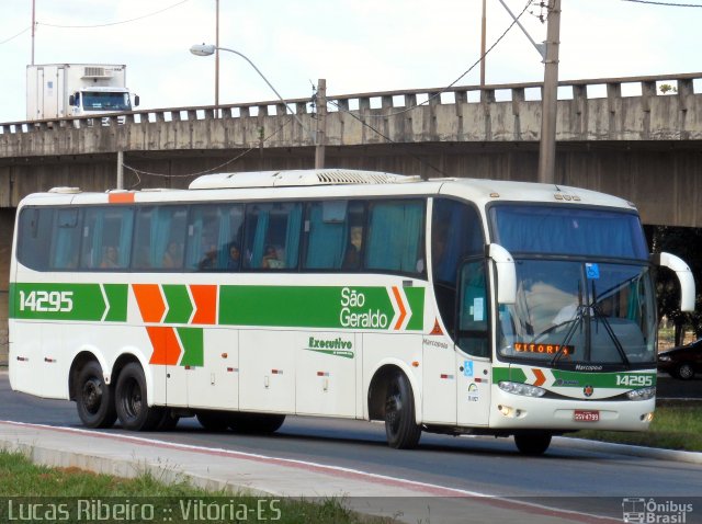 Cia. São Geraldo de Viação 14295 na cidade de Vitória, Espírito Santo, Brasil, por Lucas Ribeiro de Souza Ferreira. Número da foto: #1577383.