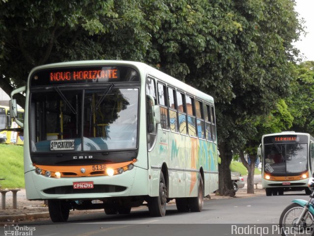 Empresa Circular de Marília 5136 na cidade de Marília, São Paulo, Brasil, por Rodrigo Piragibe. ID da foto: 1577577.