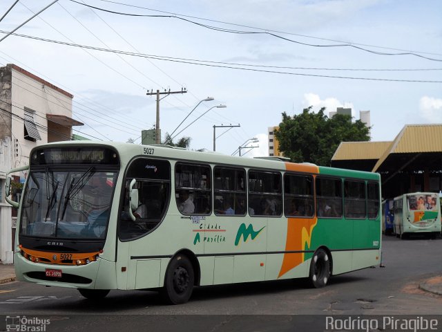 Empresa Circular de Marília 5027 na cidade de Marília, São Paulo, Brasil, por Rodrigo Piragibe. Número da foto: #1577571.