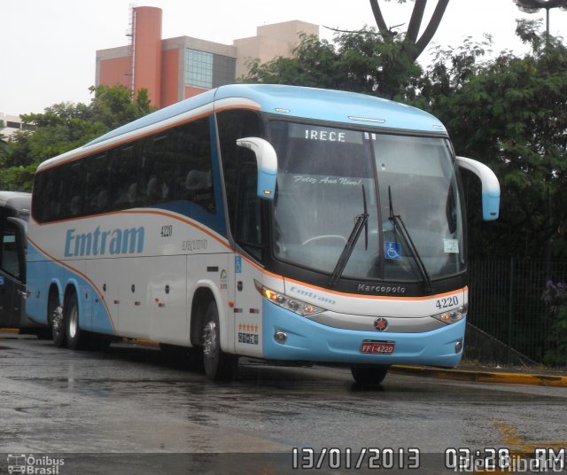 Emtram 4220 na cidade de São Paulo, São Paulo, Brasil, por Ildeu Ribeiro. Número da foto: #1577513.