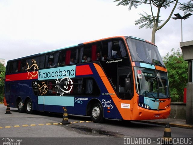 Viação Piracicabana 200006 na cidade de São Paulo, São Paulo, Brasil, por EDUARDO - SOROCABUS. Número da foto: #1596738.