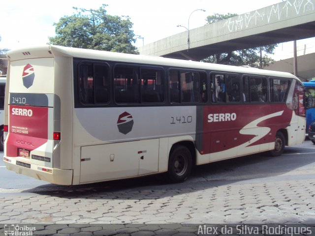 Viação Serro 1410 na cidade de Belo Horizonte, Minas Gerais, Brasil, por Alex da Silva Rodrigues. Número da foto: #1597958.