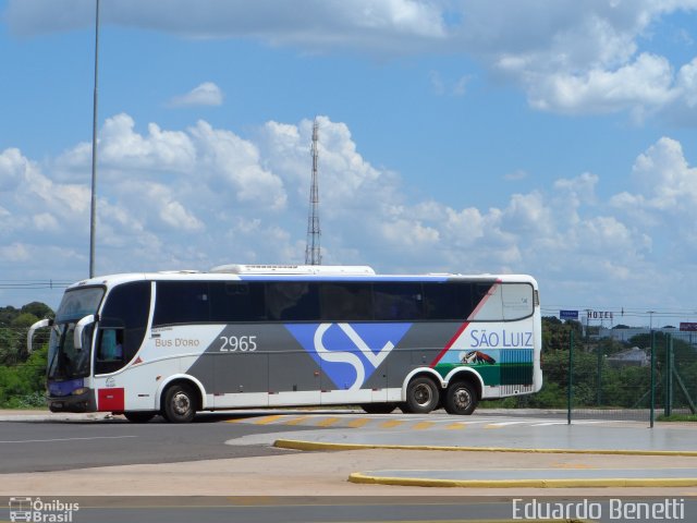 Viação São Luiz 2965 na cidade de Campo Grande, Mato Grosso do Sul, Brasil, por Eduardo Benetti . ID da foto: 1598009.