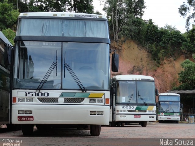 Empresa Gontijo de Transportes 15100 na cidade de Viana, Espírito Santo, Brasil, por Natã  Souza. ID da foto: 1597916.