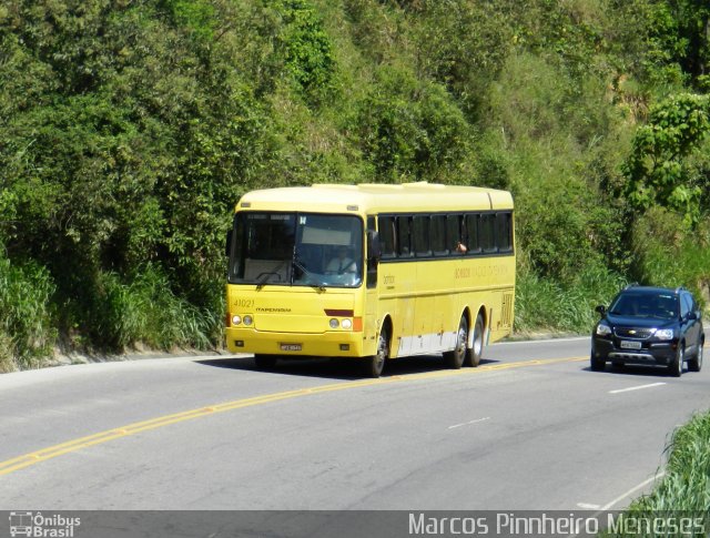 Viação Itapemirim 41021 na cidade de Viana, Espírito Santo, Brasil, por Marcos Pinnheiro Meneses. ID da foto: 1596281.