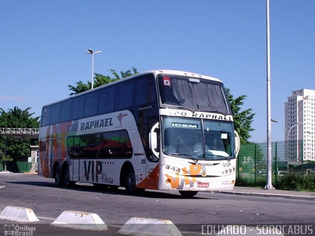 Viação São Raphael 6000 na cidade de São Paulo, São Paulo, Brasil, por EDUARDO - SOROCABUS. Número da foto: #1596767.