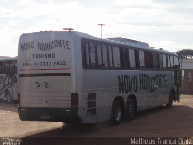 Novo Horizonte Turismo 3620 na cidade de Juazeiro do Norte, Ceará, Brasil, por Matheus França Diniz. Número da foto: #1597993.