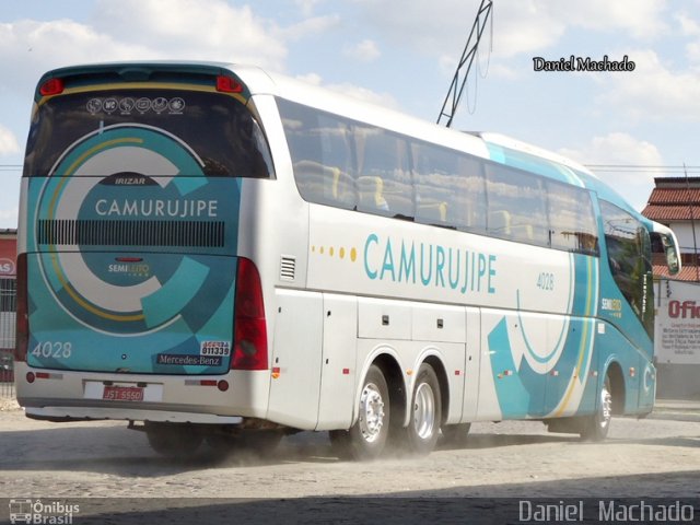 Auto Viação Camurujipe 4028 na cidade de Jequié, Bahia, Brasil, por Daniel  Machado. Número da foto: #1596743.