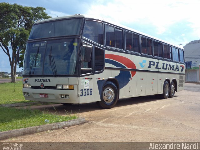 Pluma Conforto e Turismo 3306 na cidade de Cascavel, Paraná, Brasil, por Alexandre Rodrigo. Número da foto: #1596446.