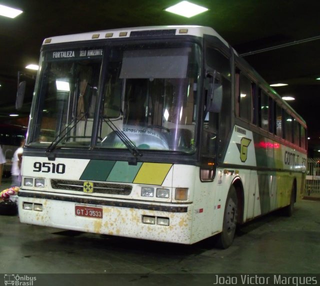 Empresa Gontijo de Transportes 9510 na cidade de Belo Horizonte, Minas Gerais, Brasil, por João Victor Marques. Número da foto: #1596769.