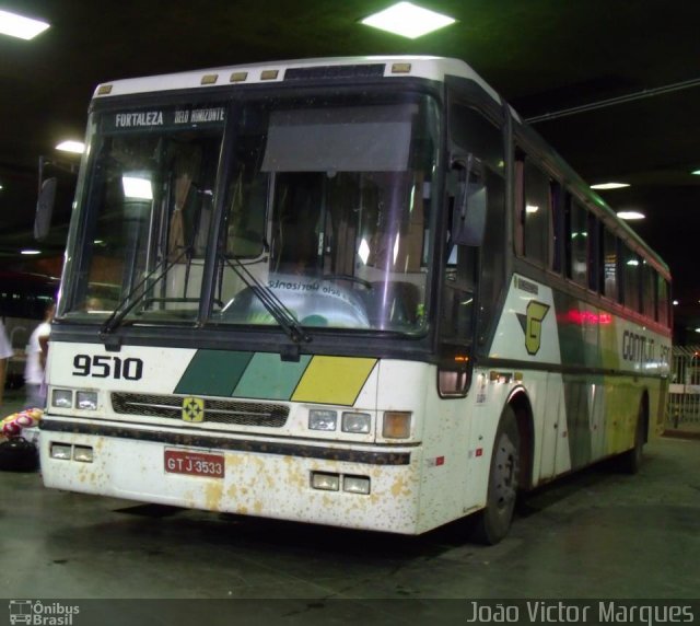 Empresa Gontijo de Transportes 9510 na cidade de Belo Horizonte, Minas Gerais, Brasil, por João Victor Marques. ID da foto: 1596769.