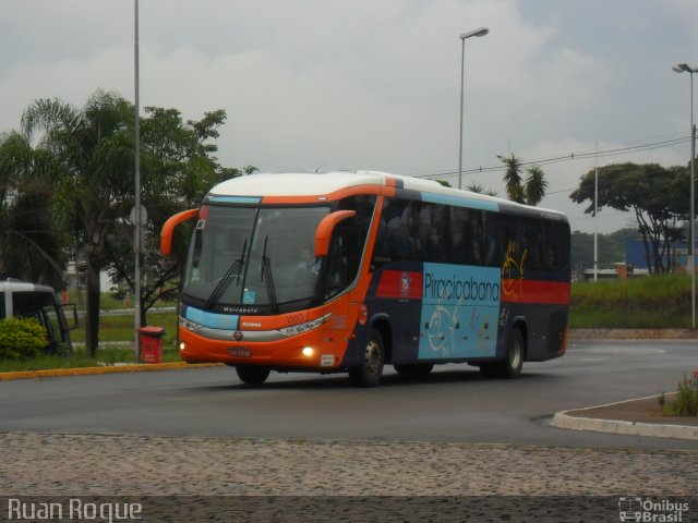 Viação Piracicabana 1350 na cidade de Americana, São Paulo, Brasil, por Ruan Roque. ID da foto: 1596952.