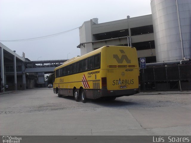 Viação Itapemirim 40491 na cidade de Rio de Janeiro, Rio de Janeiro, Brasil, por Luis  Soares. ID da foto: 1598097.