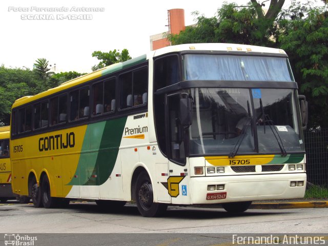 Empresa Gontijo de Transportes 15705 na cidade de São Paulo, São Paulo, Brasil, por Fernando Antunes. Número da foto: #1597900.
