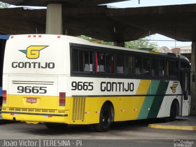 Empresa Gontijo de Transportes 9665 na cidade de Teresina, Piauí, Brasil, por João Victor. ID da foto: 1596770.