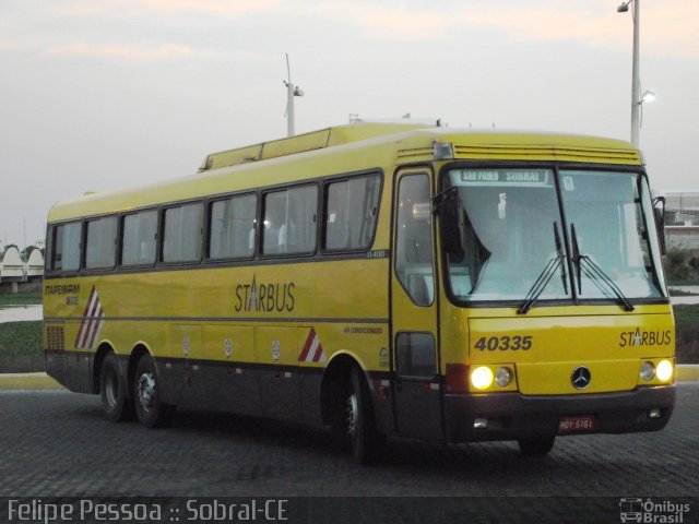 Viação Itapemirim 40335 na cidade de Sobral, Ceará, Brasil, por Felipe Pessoa de Albuquerque. Número da foto: #1597331.