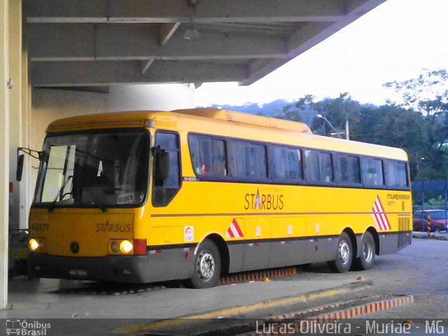 Viação Itapemirim 40171 na cidade de Muriaé, Minas Gerais, Brasil, por Lucas Oliveira. Número da foto: #1596627.