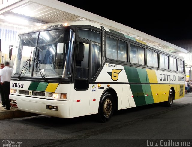 Empresa Gontijo de Transportes 10160 na cidade de Belo Horizonte, Minas Gerais, Brasil, por Luiz Guilherme. ID da foto: 1597186.