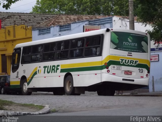 TURF - Transportes Urbanos Rurais Fragata 19 na cidade de Pelotas, Rio Grande do Sul, Brasil, por Felipe Alves. Número da foto: #1597459.
