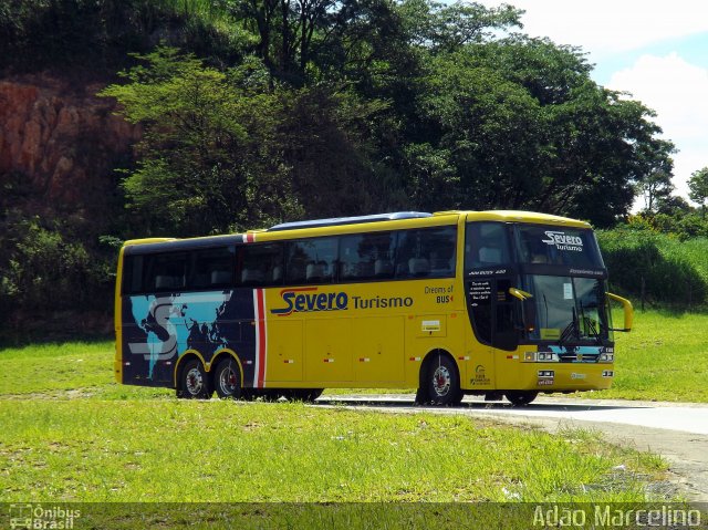 Severo Turismo 1580 na cidade de Belo Horizonte, Minas Gerais, Brasil, por Adão Raimundo Marcelino. ID da foto: 1599516.