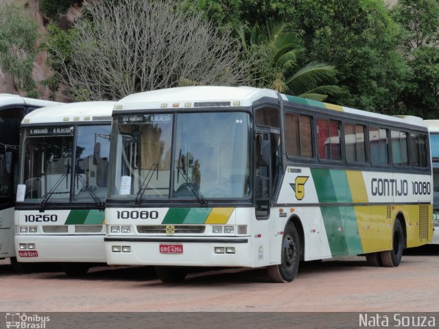 Empresa Gontijo de Transportes 10080 na cidade de Viana, Espírito Santo, Brasil, por Natã  Souza. ID da foto: 1598506.