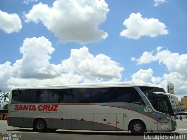 Viação Santa Cruz 339110 na cidade de Aparecida, São Paulo, Brasil, por Douglas Alvim. Número da foto: #1599059.