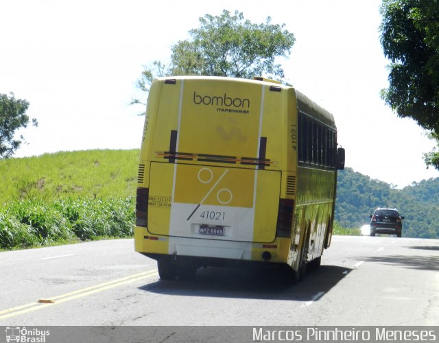 Viação Itapemirim 41021 na cidade de Viana, Espírito Santo, Brasil, por Marcos Pinnheiro Meneses. ID da foto: 1599143.