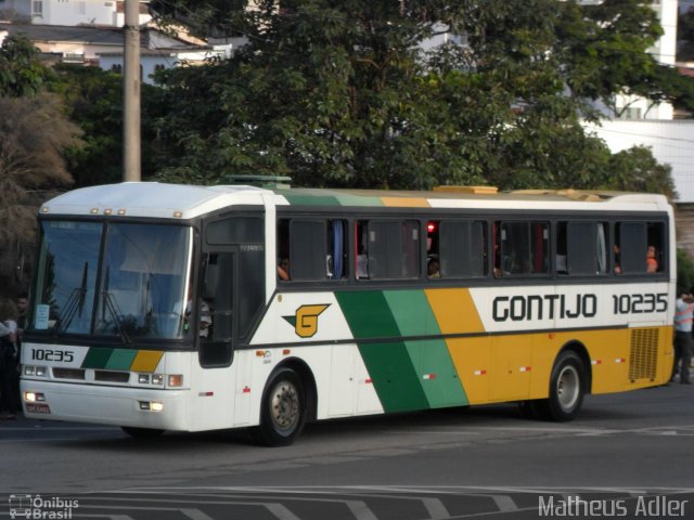 Empresa Gontijo de Transportes 10235 na cidade de Belo Horizonte, Minas Gerais, Brasil, por Matheus Adler. ID da foto: 1600151.