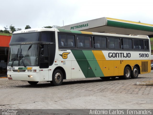 Empresa Gontijo de Transportes 5830 na cidade de João Monlevade, Minas Gerais, Brasil, por Antonio Carlos Fernandes. Número da foto: #1600372.
