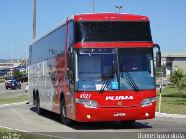 Pluma Conforto e Turismo 4923 na cidade de Florianópolis, Santa Catarina, Brasil, por Daniel Guardiola. Número da foto: #1599837.