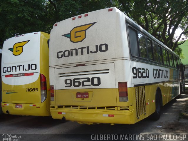 Empresa Gontijo de Transportes 9620 na cidade de São Paulo, São Paulo, Brasil, por Gilberto Martins. ID da foto: 1599362.