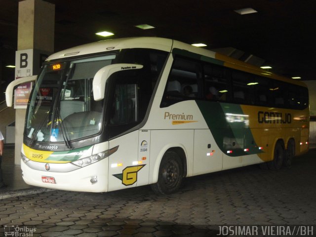 Empresa Gontijo de Transportes 18195 na cidade de Belo Horizonte, Minas Gerais, Brasil, por Josimar Vieira. Número da foto: #1602001.