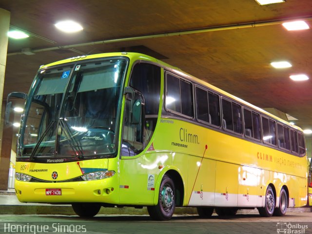 Viação Itapemirim 8091 na cidade de Belo Horizonte, Minas Gerais, Brasil, por Henrique Simões. ID da foto: 1602560.