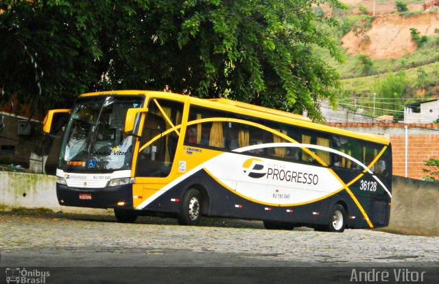 Viação Progresso 36128 na cidade de Paraíba do Sul, Rio de Janeiro, Brasil, por André Vitor  Silva dos Santos. Número da foto: #1602989.