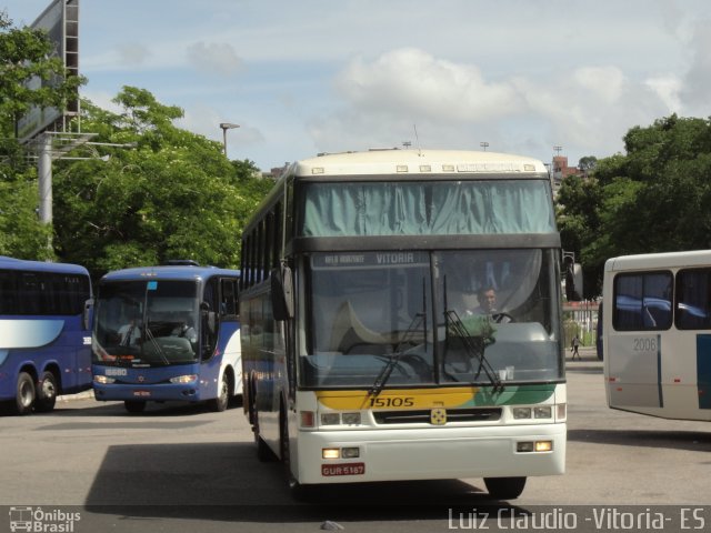 Empresa Gontijo de Transportes 15105 na cidade de Vitória, Espírito Santo, Brasil, por Luiz Claudio . ID da foto: 1601308.