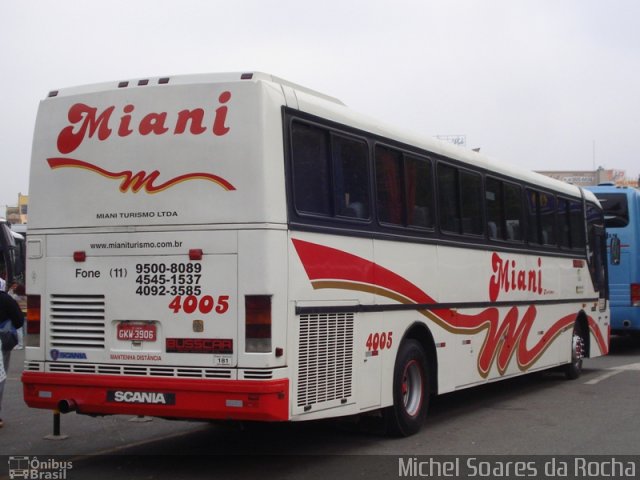 Miani Turismo 4005 na cidade de Aparecida, São Paulo, Brasil, por Michel Soares da Rocha. Número da foto: #1602572.