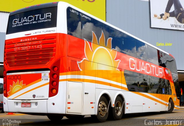 Guacitur Turismo 4000 na cidade de Goiânia, Goiás, Brasil, por Carlos Júnior. Número da foto: #1601398.
