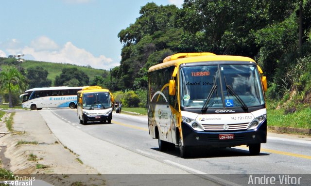 Viação Progresso RJ 191.032 na cidade de Paraíba do Sul, Rio de Janeiro, Brasil, por André Vitor  Silva dos Santos. Número da foto: #1602604.