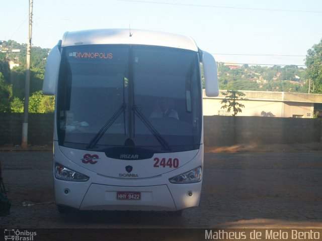 Viação São Cristóvão 2440 na cidade de Dores do Indaiá, Minas Gerais, Brasil, por Matheus de Melo Bento. Número da foto: #1601904.