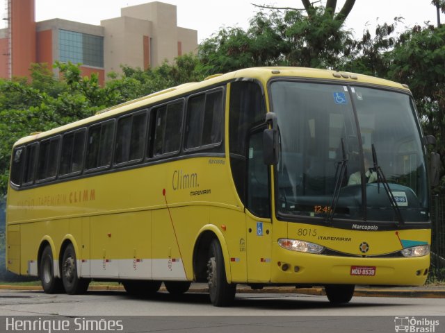 Viação Itapemirim 8015 na cidade de São Paulo, São Paulo, Brasil, por Henrique Simões. ID da foto: 1602526.