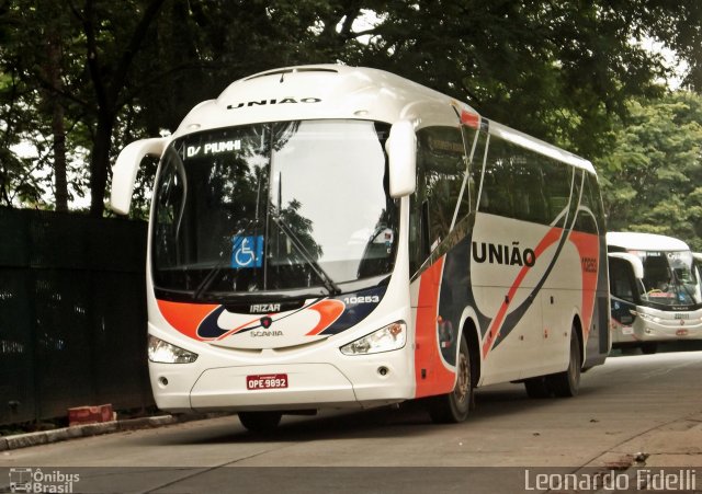 Expresso União 10253 na cidade de São Paulo, São Paulo, Brasil, por Leonardo Fidelli. Número da foto: #1600667.