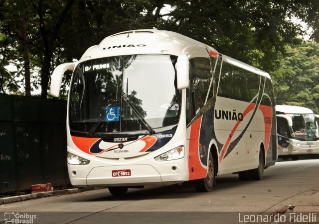 Expresso União 10253 na cidade de São Paulo, São Paulo, Brasil, por Leonardo Fidelli. ID da foto: 1600667.