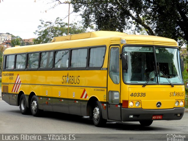 Viação Itapemirim 40335 na cidade de Vitória, Espírito Santo, Brasil, por Lucas Ribeiro de Souza Ferreira. ID da foto: 1600634.