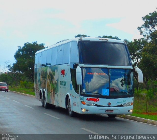 Eucatur - Empresa União Cascavel de Transportes e Turismo 4210 na cidade de Brasília, Distrito Federal, Brasil, por Matheus  Scheguschewsky. Número da foto: #1603258.